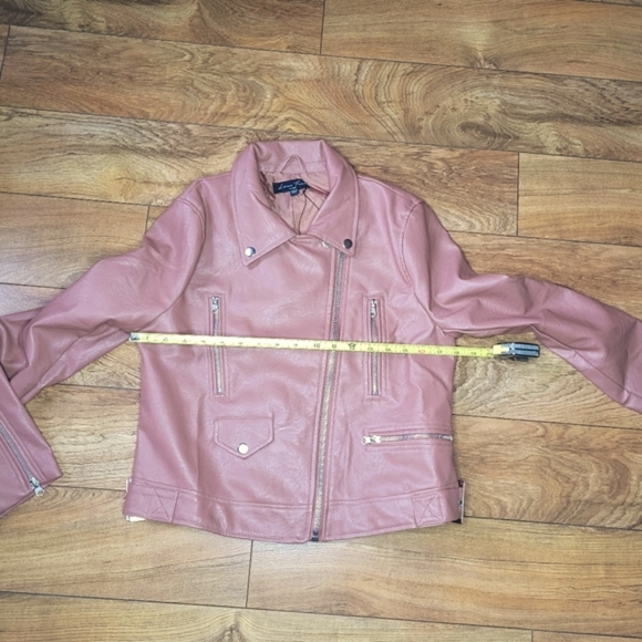 Love Tree womens faux leather moto jacket - Picture 9 of 14